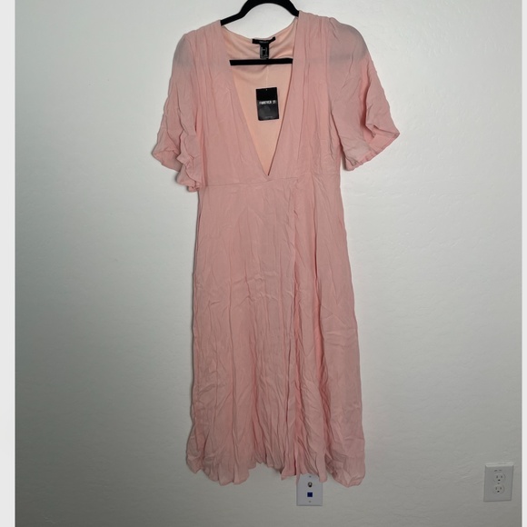 Peasant Cottage Core Fairy Princess V Picnic Summer Chic Girly Classy Maxi Dress - Picture 8 of 8